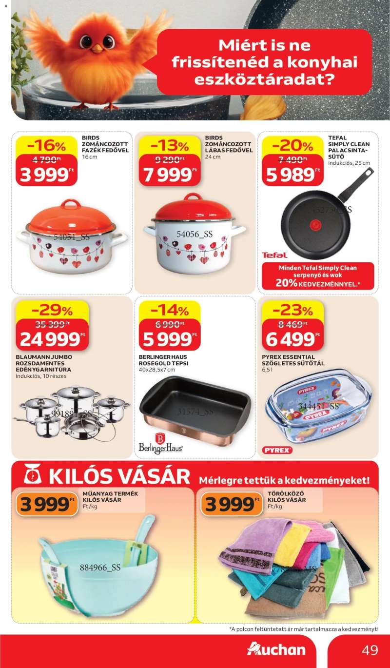 Auchan Auchan akciós újság 49 oldal