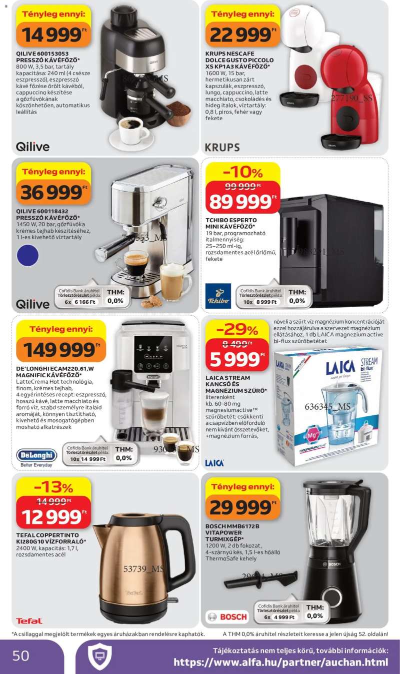 Auchan Auchan akciós újság 50 oldal
