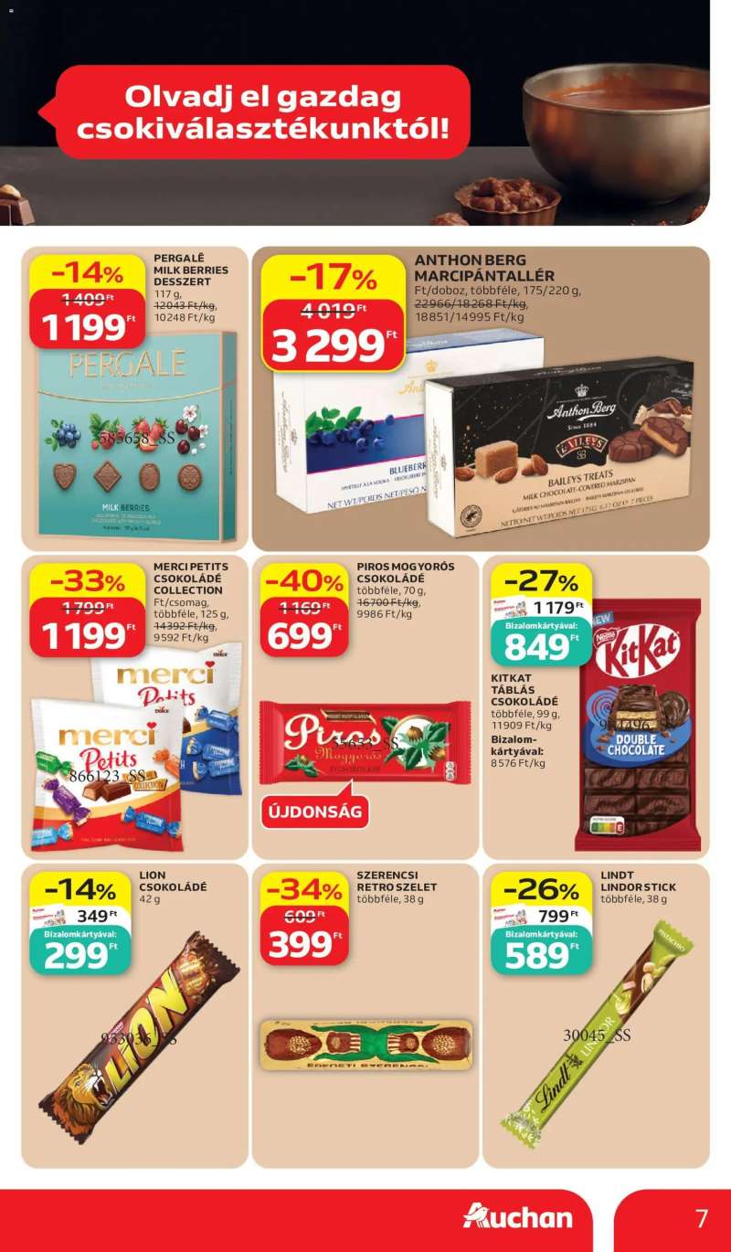 Auchan Auchan akciós újság 7 oldal