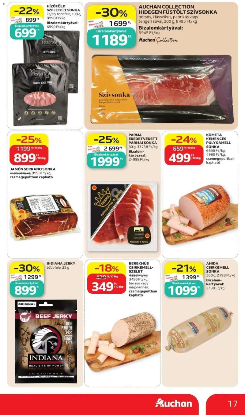 Auchan Auchan akciós újság Budapest 17 oldal