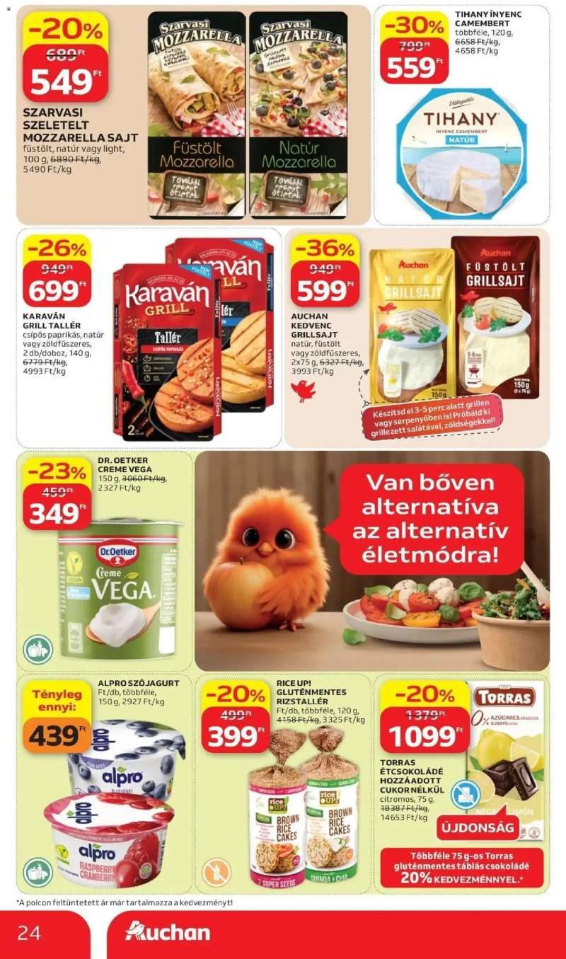 Auchan Auchan akciós újság Budapest 24 oldal