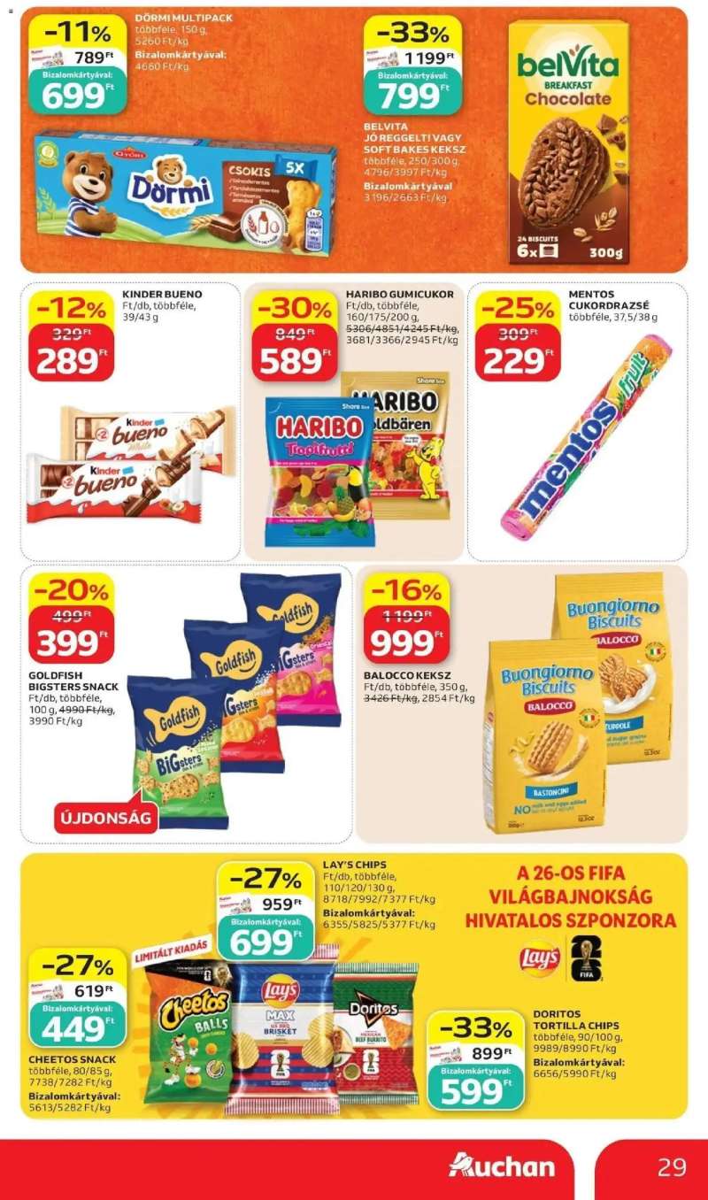 Auchan Auchan akciós újság Budapest 29 oldal