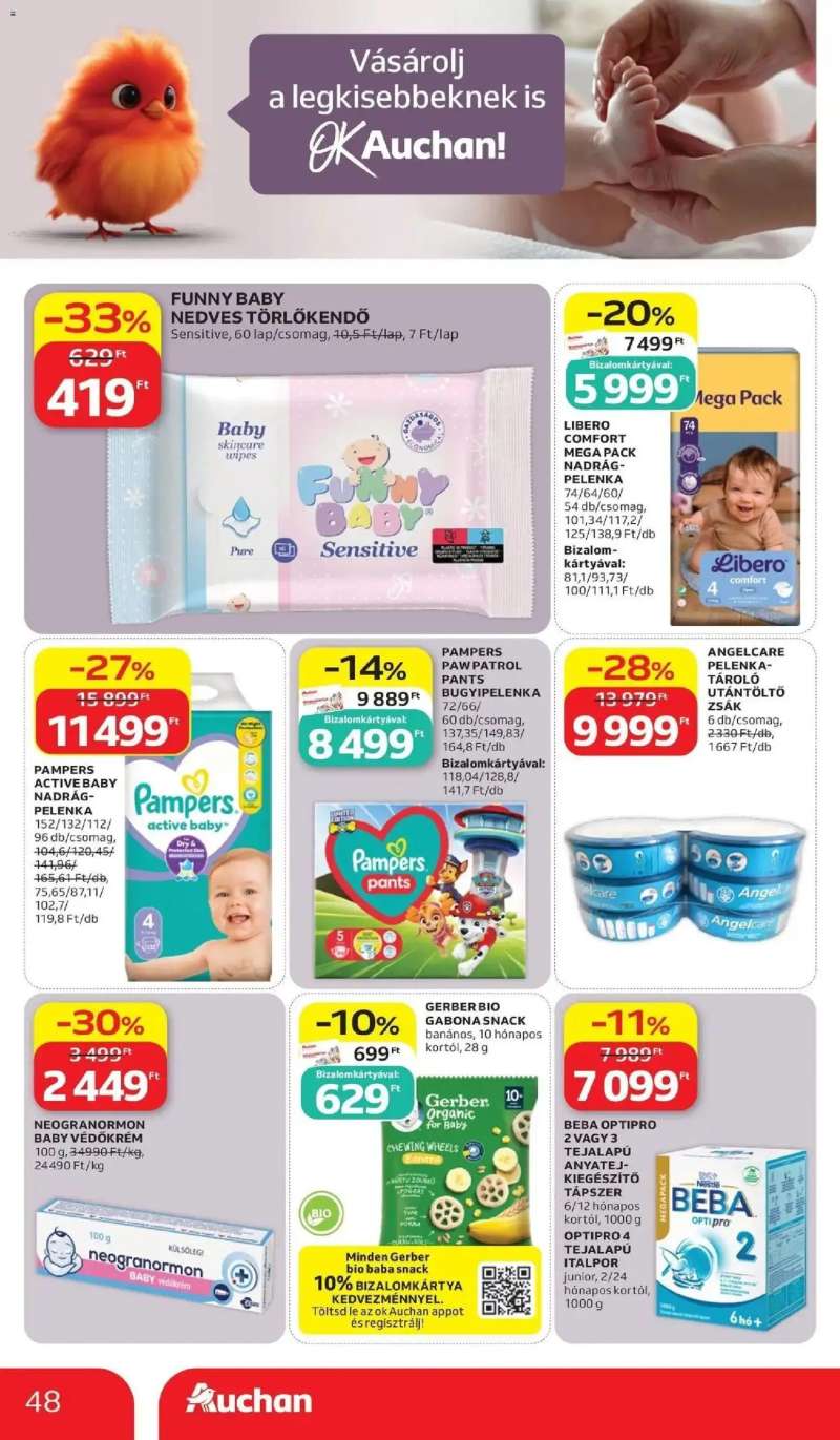 Auchan Auchan akciós újság Budapest 48 oldal