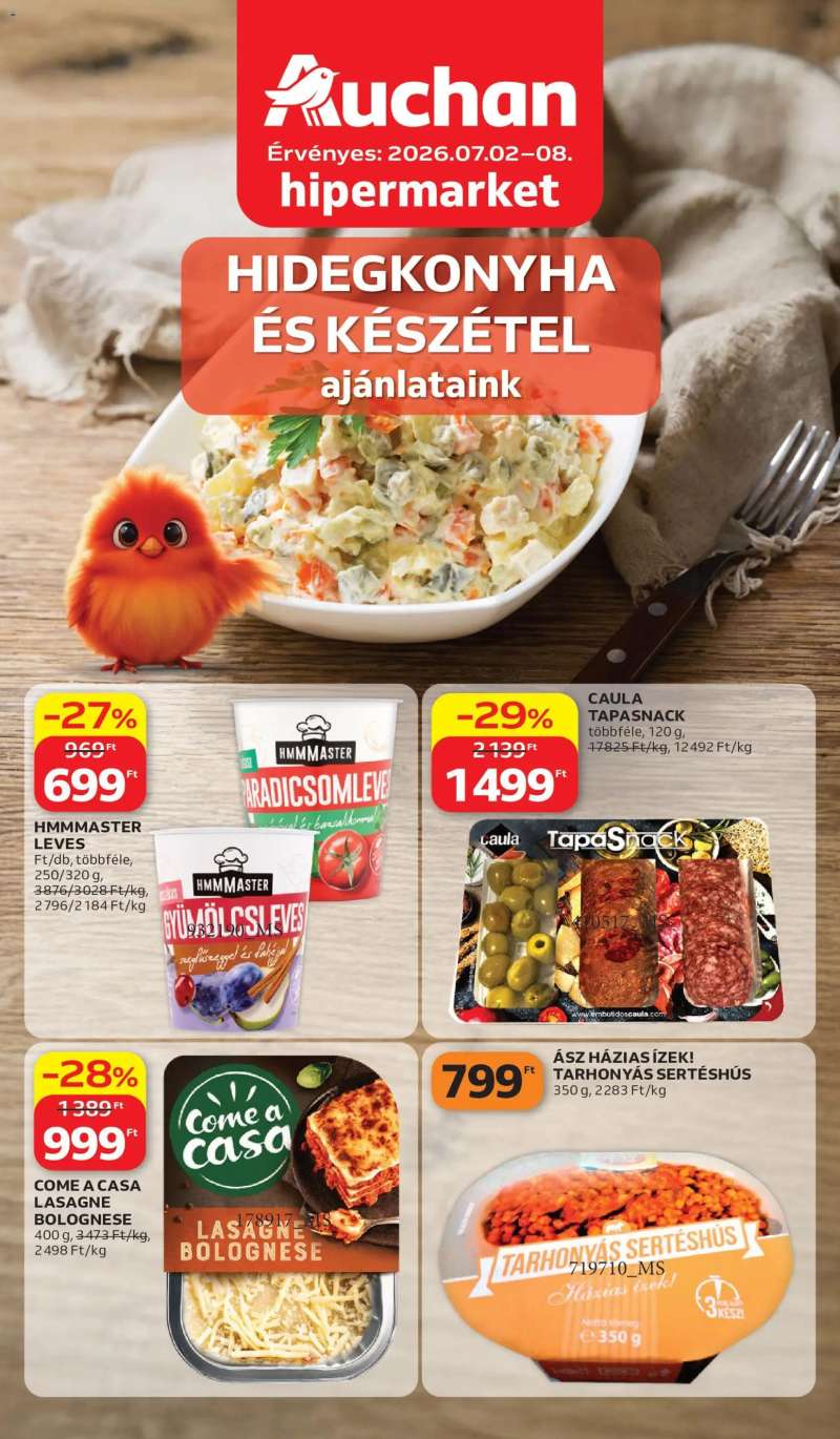 Auchan Auchan Hidegkonyha ajánlataink 1 oldal
