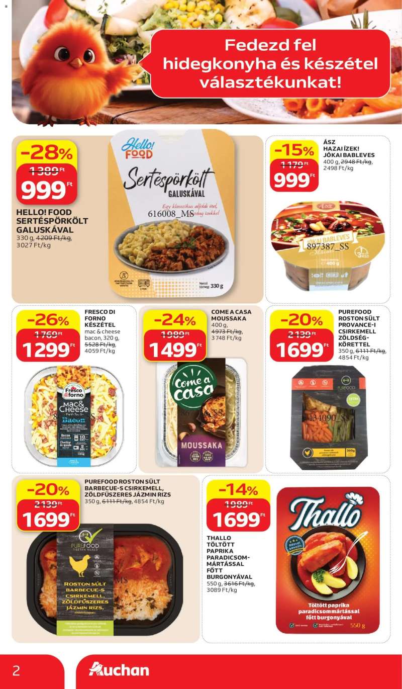 Auchan Auchan Hidegkonyha ajánlataink 2 oldal