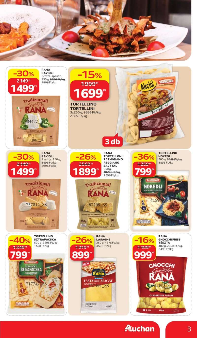 Auchan Auchan Hidegkonyha ajánlataink 3 oldal