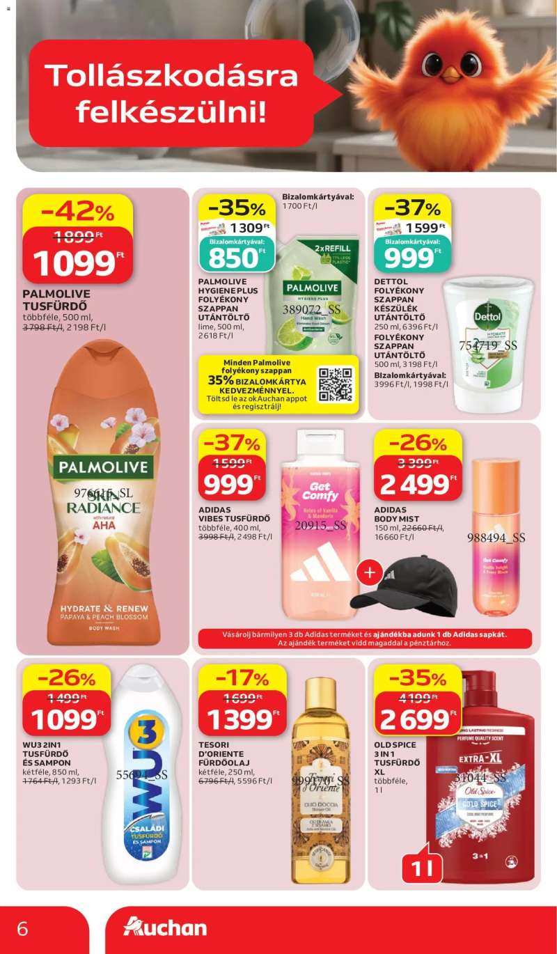 Auchan Auchan Szépség ajánlataink 6 oldal