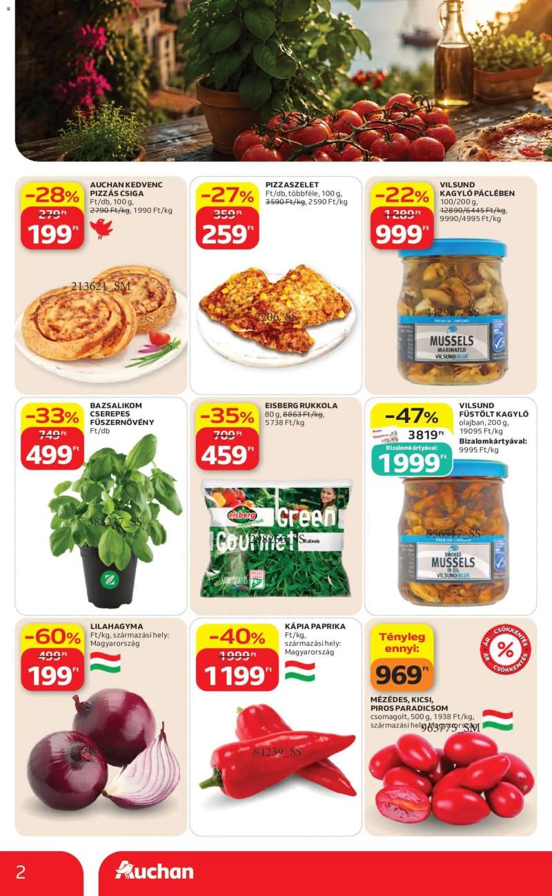 Auchan Auchan A nagy pizza-párbaj 2 oldal