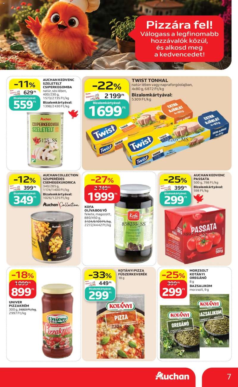 Auchan Auchan A nagy pizza-párbaj 7 oldal