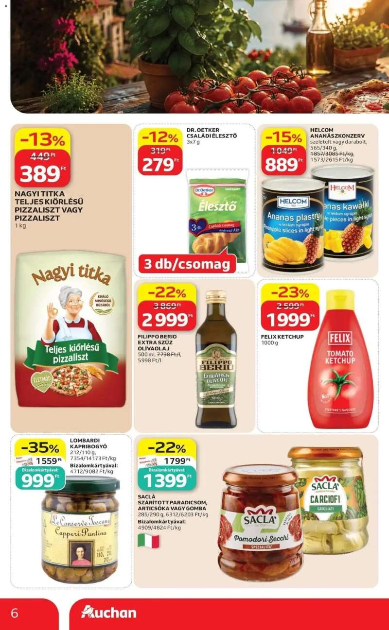 Auchan Auchan A nagy pizza-párbaj Budapest 6 oldal