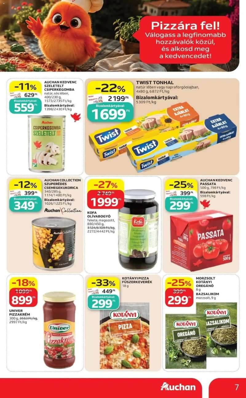 Auchan Auchan A nagy pizza-párbaj Budapest 7 oldal