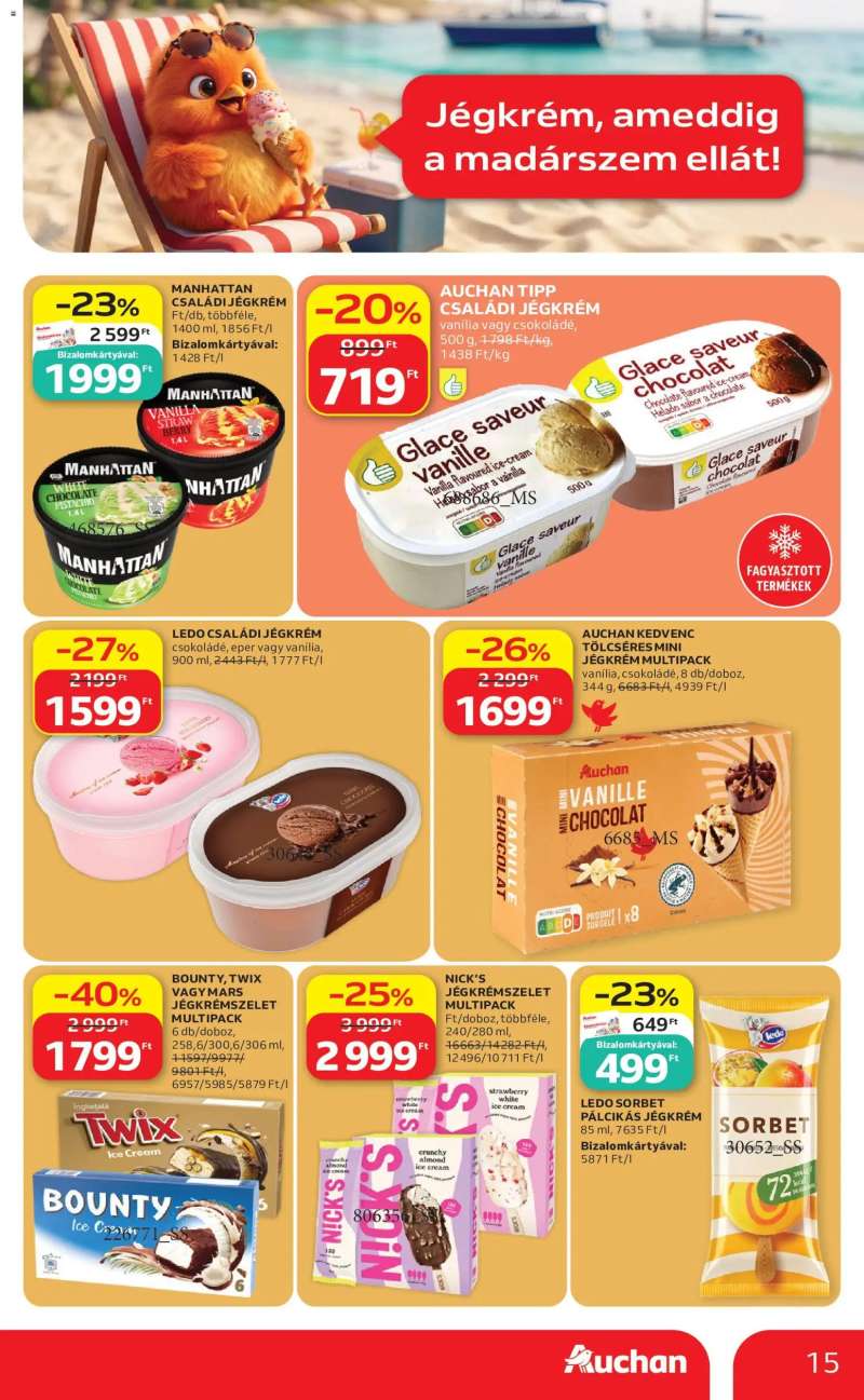 Auchan Auchan akciós újság 15 oldal