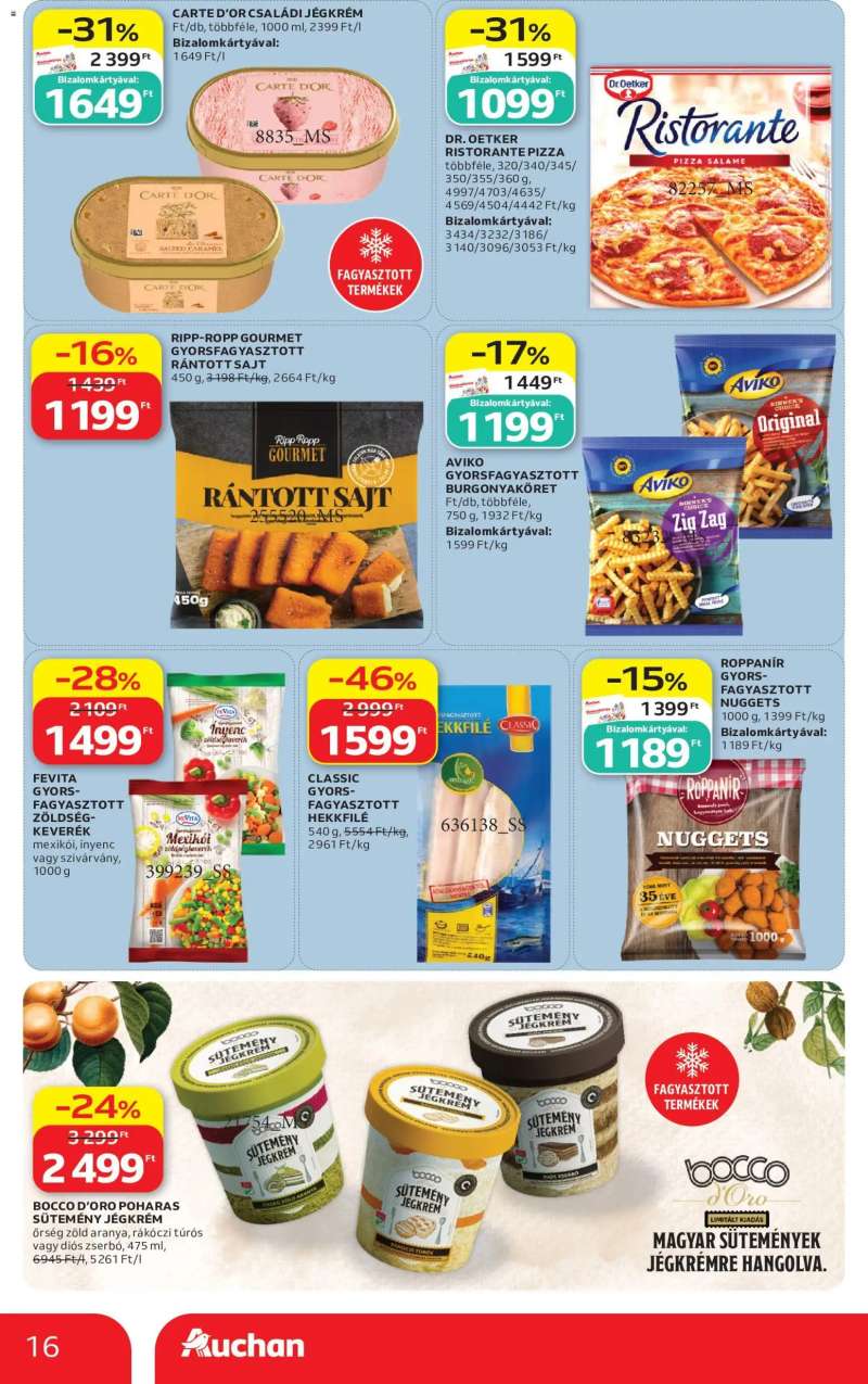 Auchan Auchan akciós újság 16 oldal