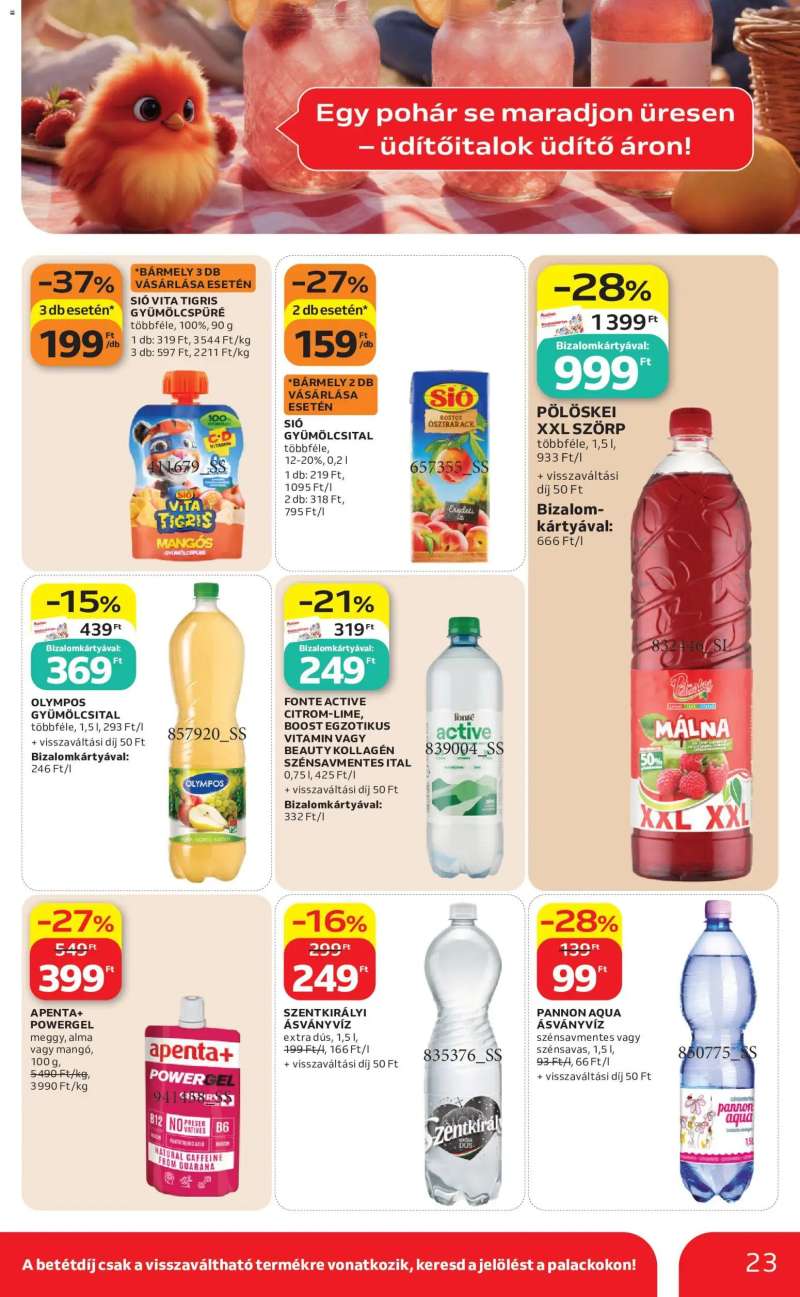 Auchan Auchan akciós újság 23 oldal