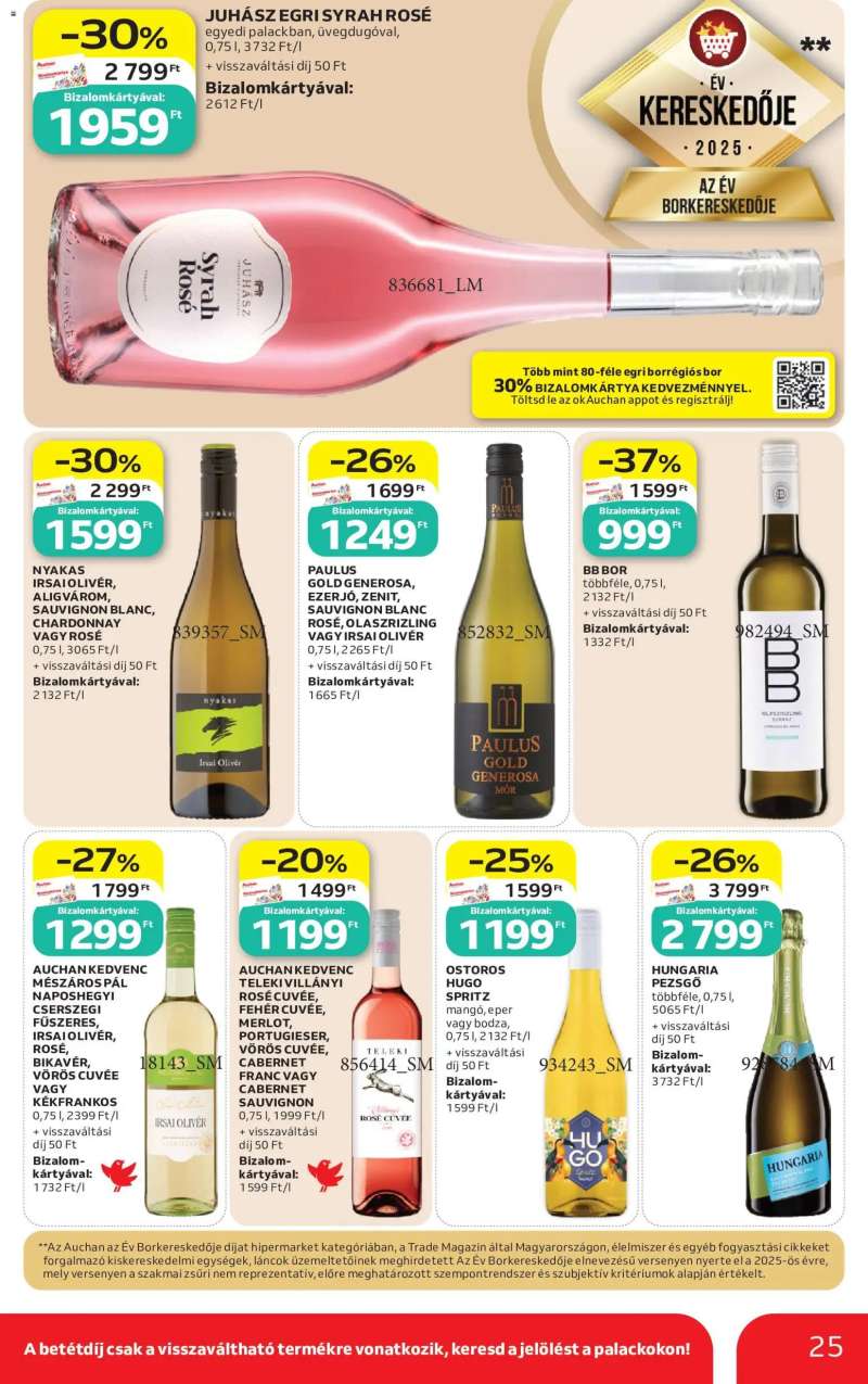 Auchan Auchan akciós újság 25 oldal