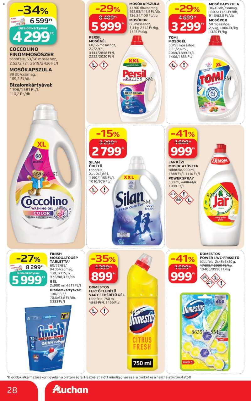 Auchan Auchan akciós újság 28 oldal