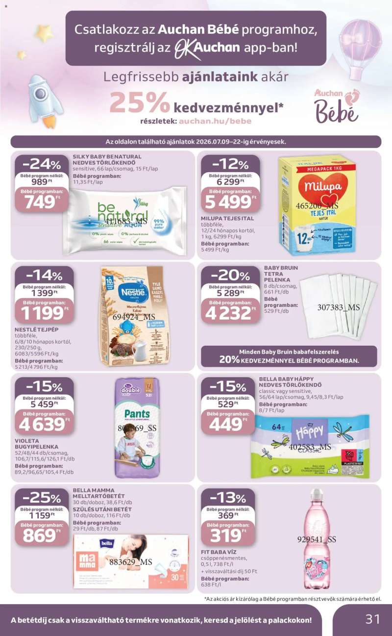 Auchan Auchan akciós újság 31 oldal