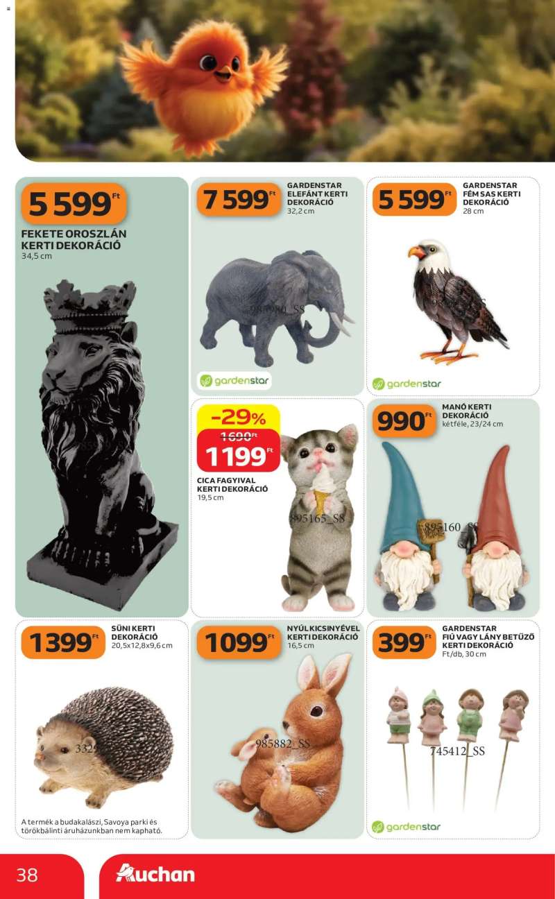 Auchan Auchan akciós újság 38 oldal