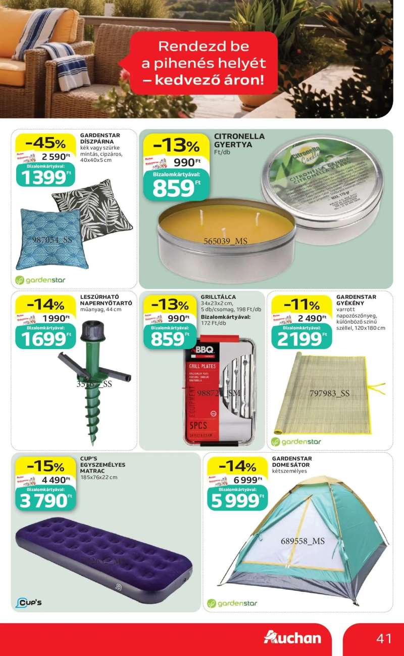 Auchan Auchan akciós újság 41 oldal