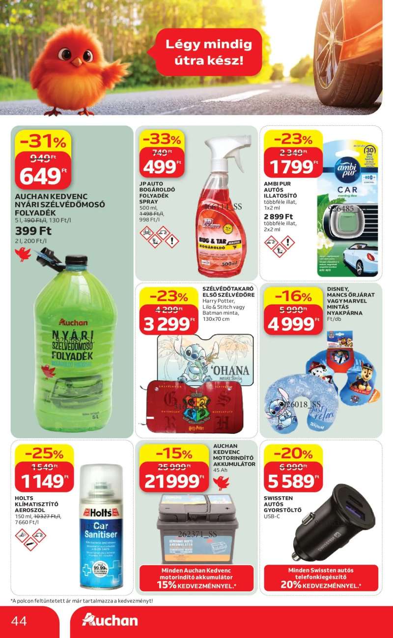 Auchan Auchan akciós újság 44 oldal