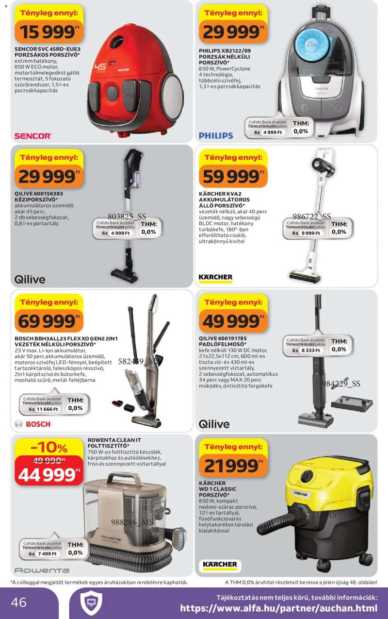 Auchan Auchan akciós újság 46 oldal