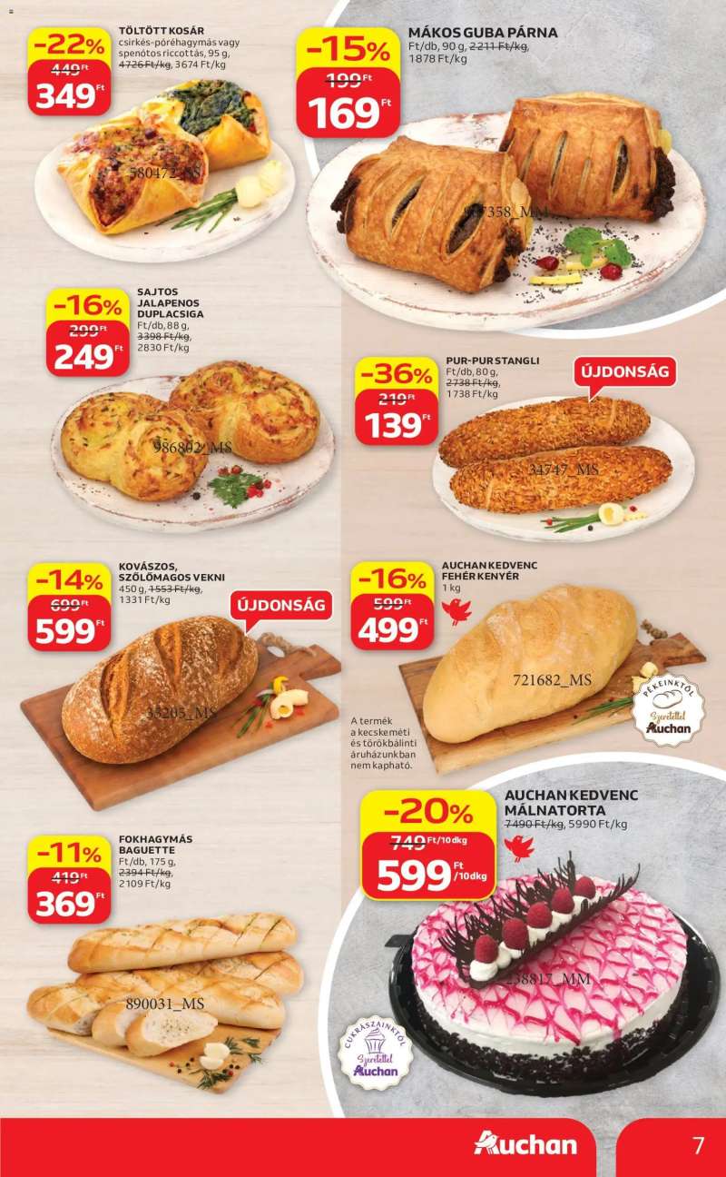 Auchan Auchan akciós újság 7 oldal