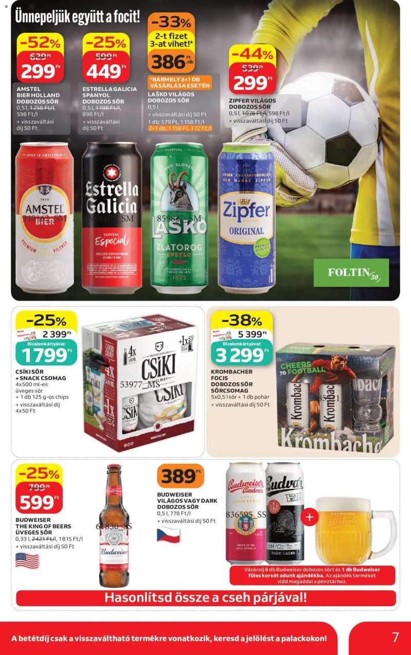 Auchan Auchan Kihagyhatatlan ziccerek bajnok árakon 7 oldal