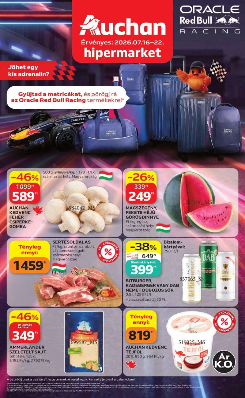 Auchan Auchan akciós újság 1 oldal