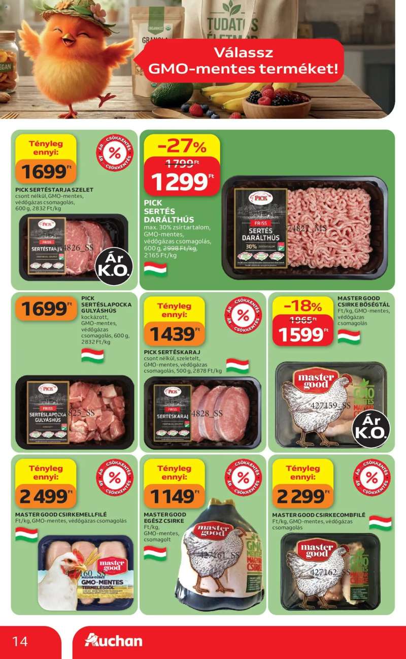 Auchan Auchan akciós újság 14 oldal