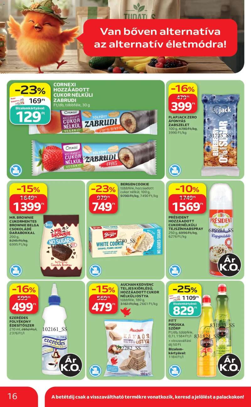 Auchan Auchan akciós újság 16 oldal