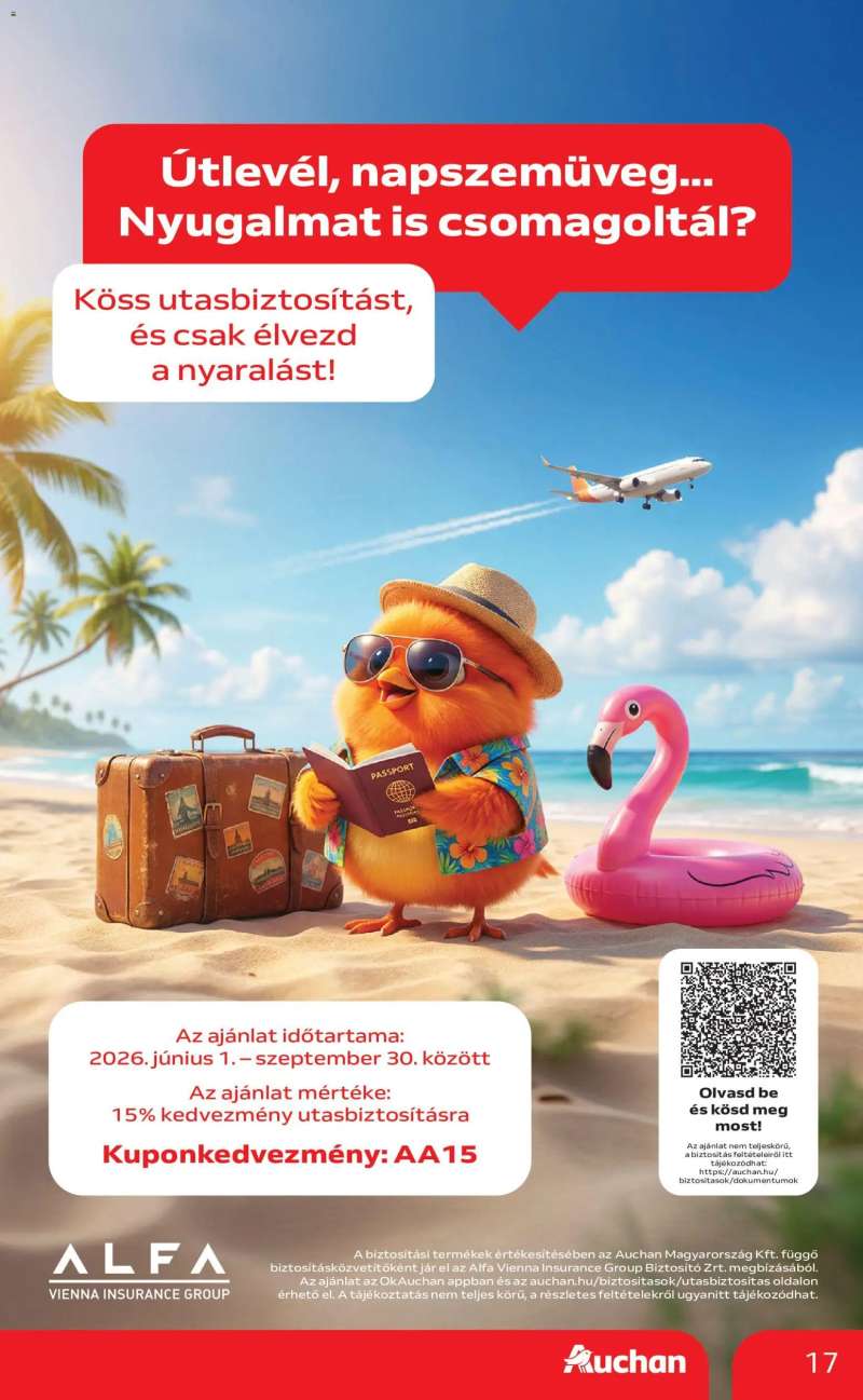 Auchan Auchan akciós újság 17 oldal