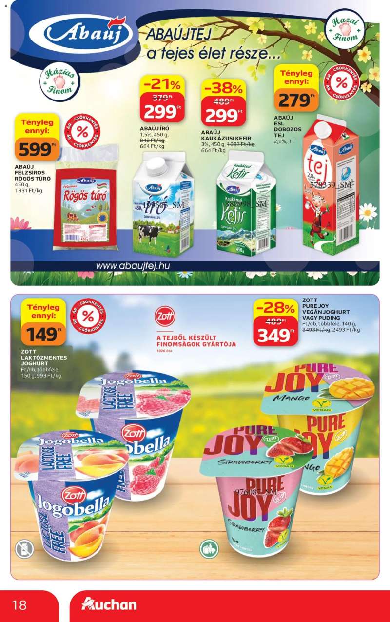 Auchan Auchan akciós újság 18 oldal