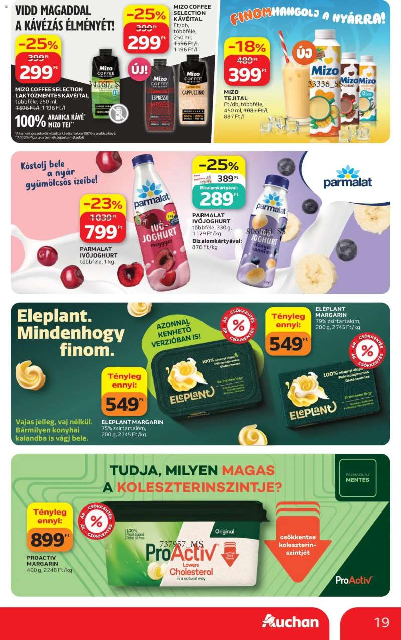Auchan Auchan akciós újság 19 oldal