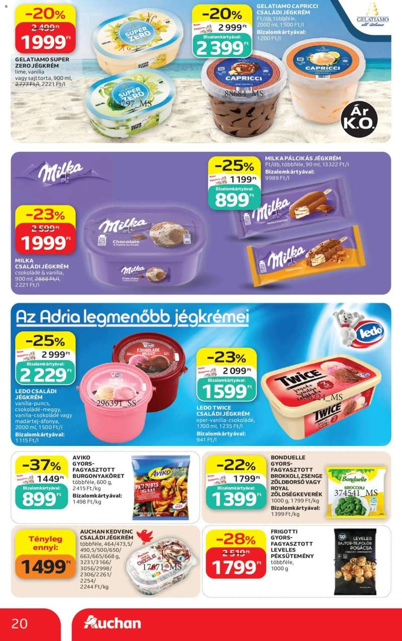Auchan Auchan akciós újság 20 oldal