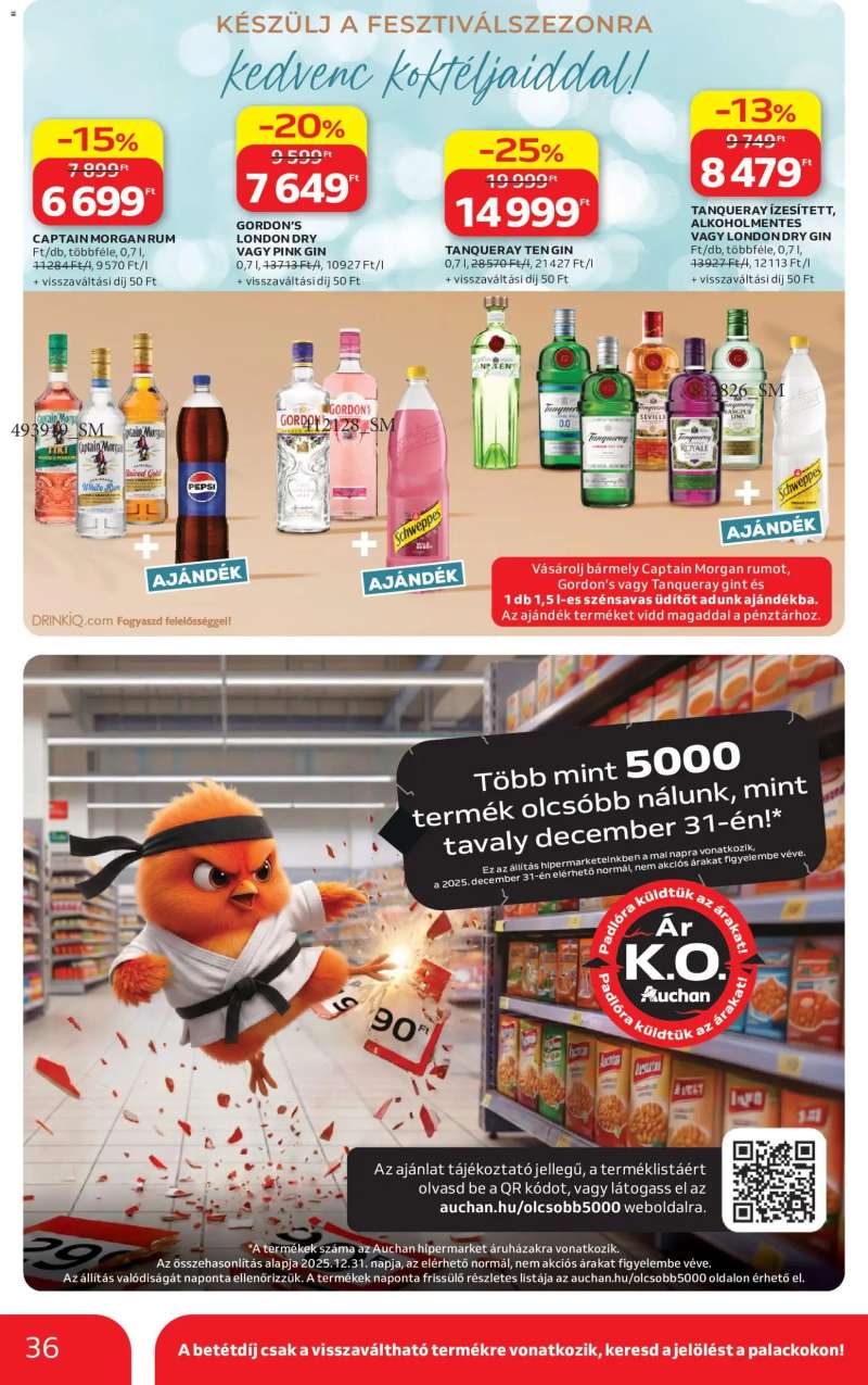 Auchan Auchan akciós újság 36 oldal