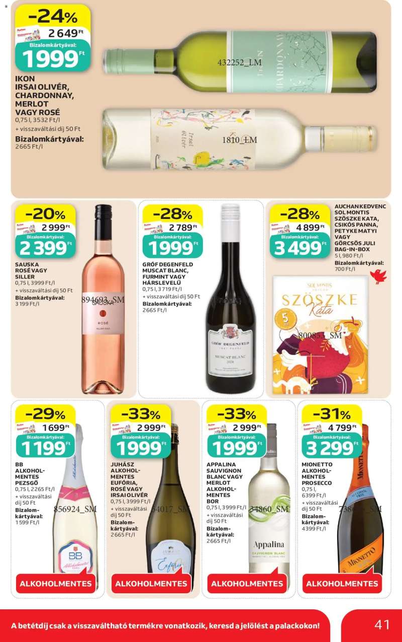 Auchan Auchan akciós újság 41 oldal
