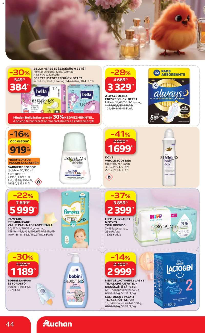 Auchan Auchan akciós újság 44 oldal