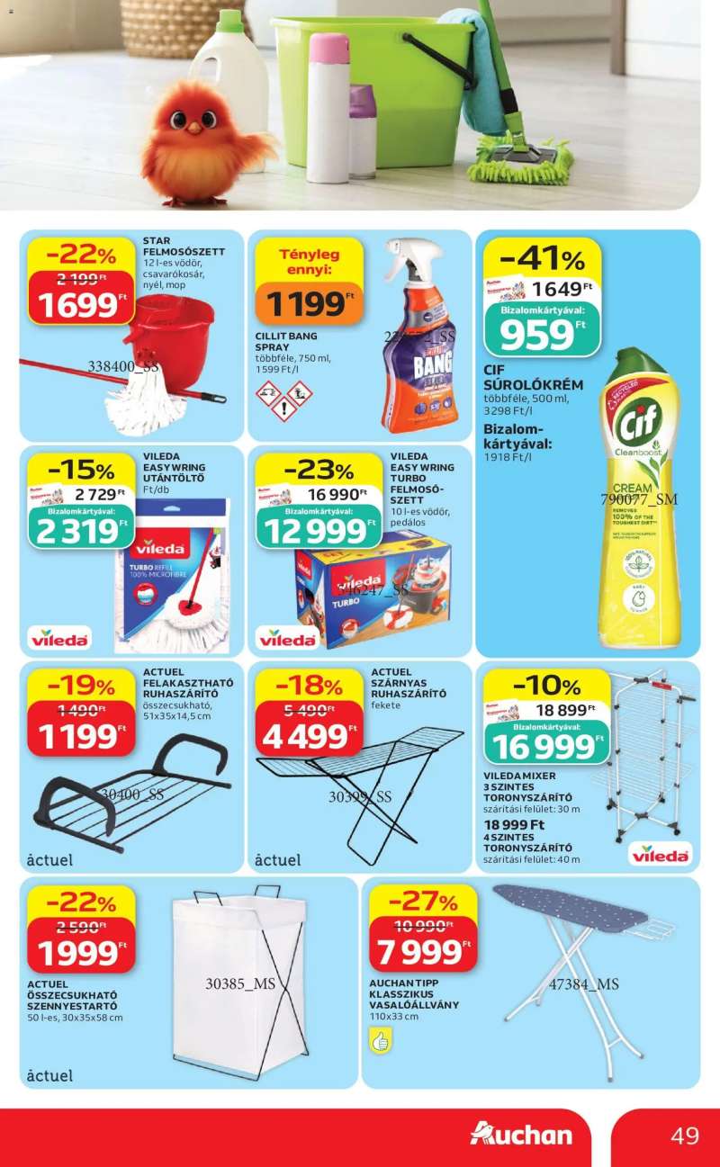 Auchan Auchan akciós újság 49 oldal