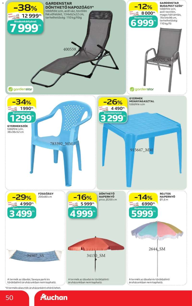 Auchan Auchan akciós újság 50 oldal