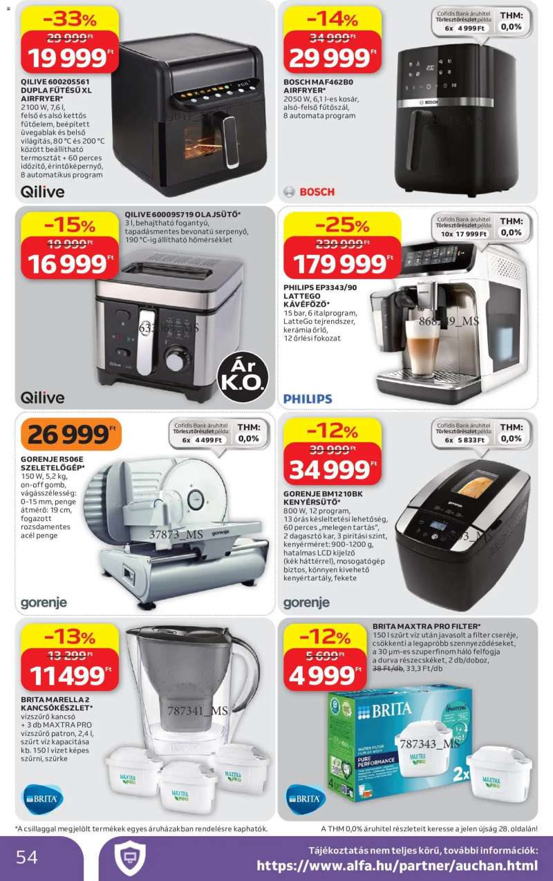 Auchan Auchan akciós újság 54 oldal