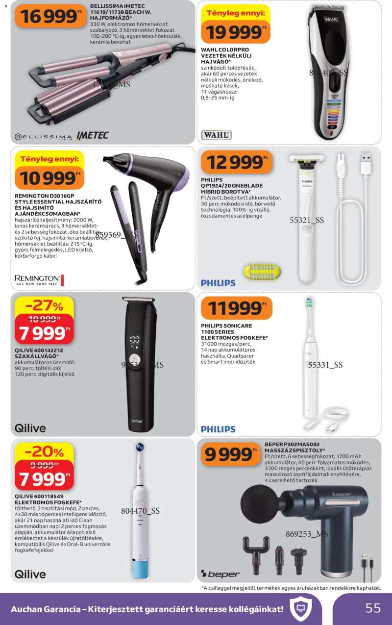 Auchan Auchan akciós újság 55 oldal
