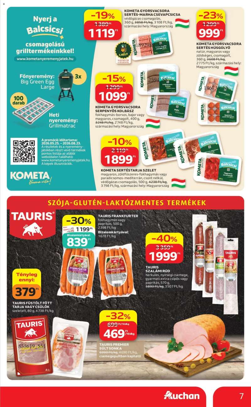 Auchan Auchan akciós újság 7 oldal