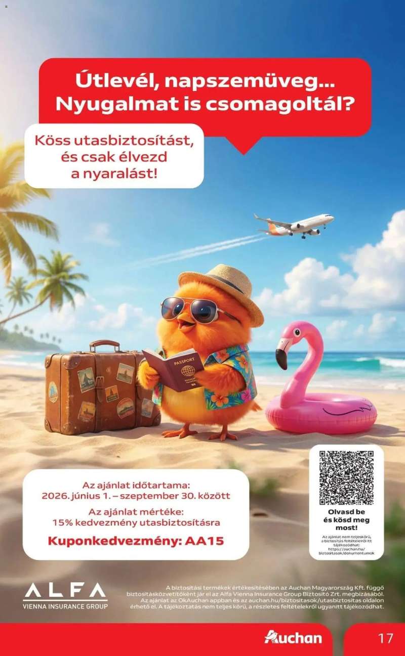 Auchan Auchan akciós újság Budapest 17 oldal