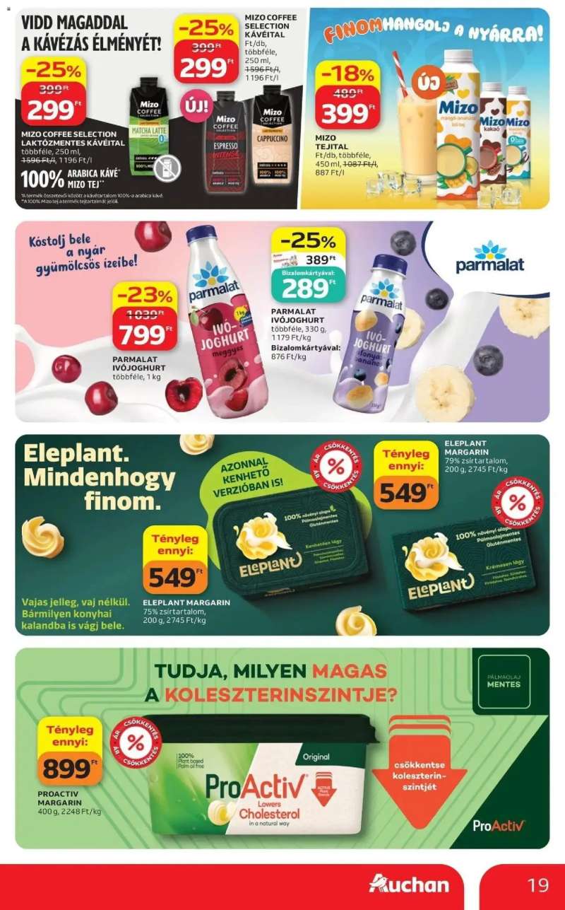 Auchan Auchan akciós újság Budapest 19 oldal