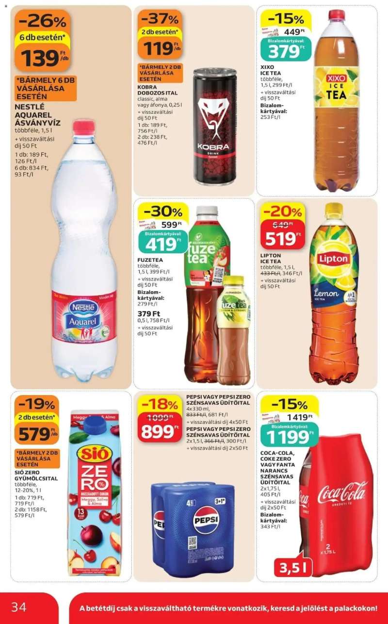 Auchan Auchan akciós újság Budapest 34 oldal