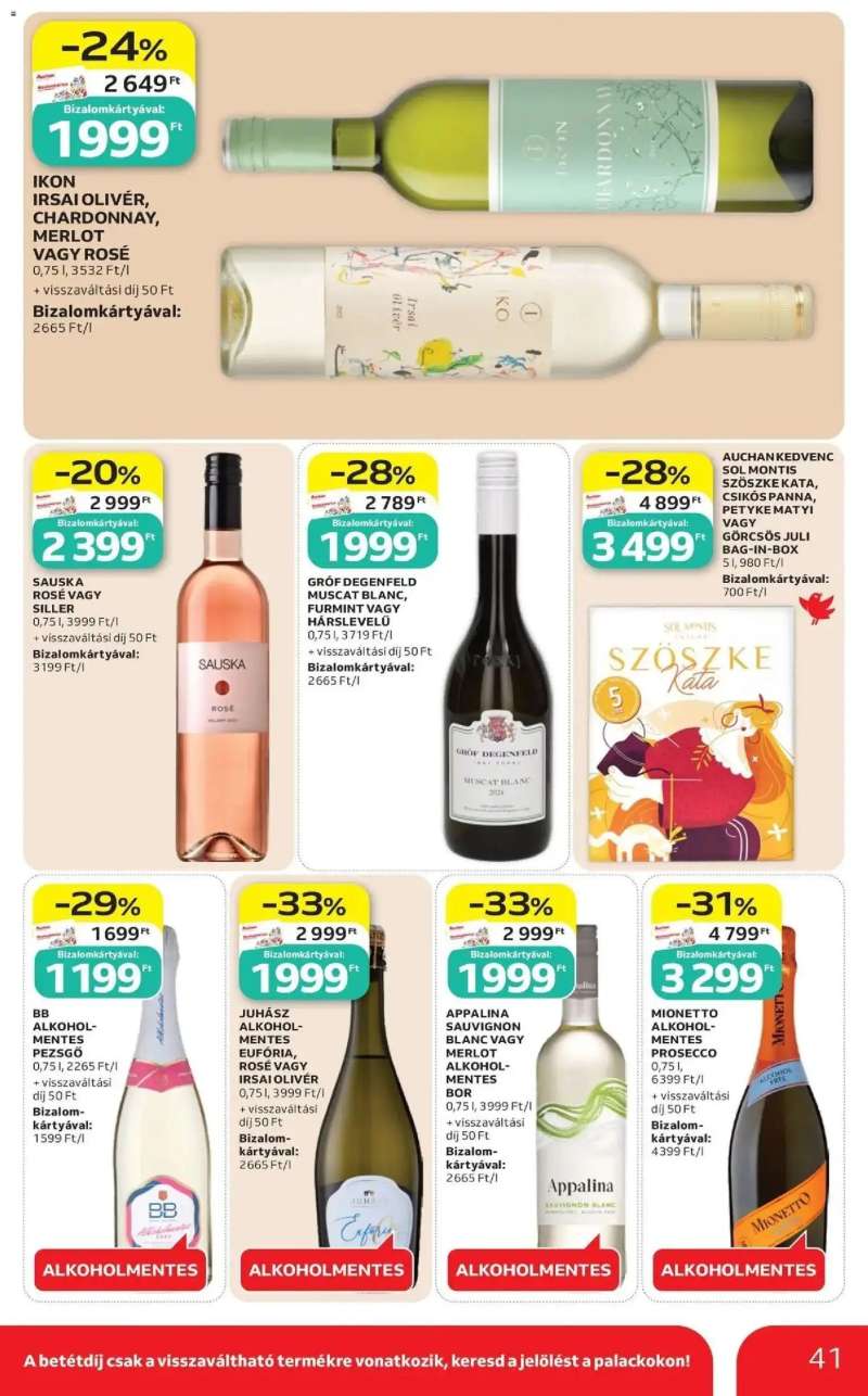 Auchan Auchan akciós újság Budapest 41 oldal