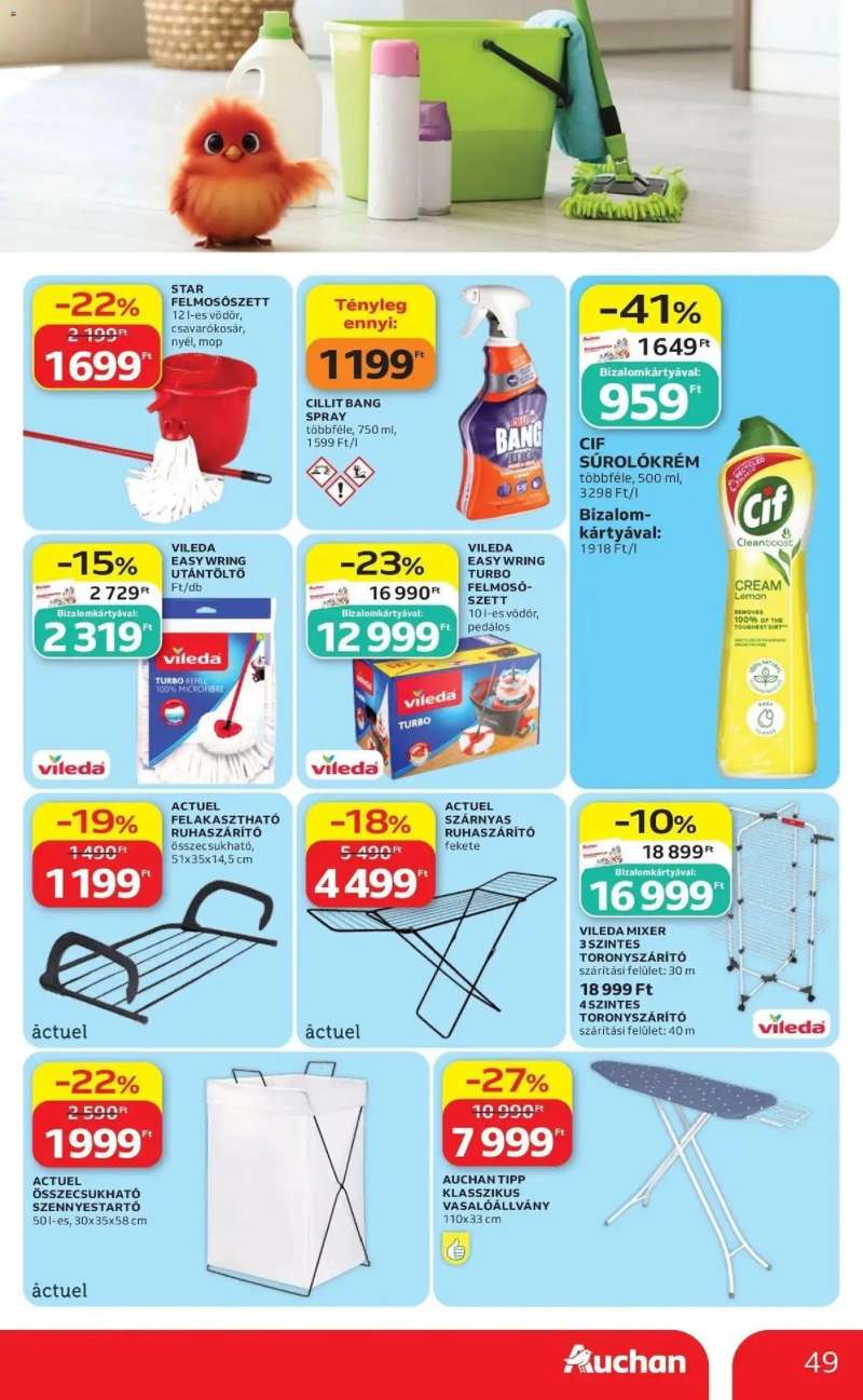 Auchan Auchan akciós újság Budapest 49 oldal