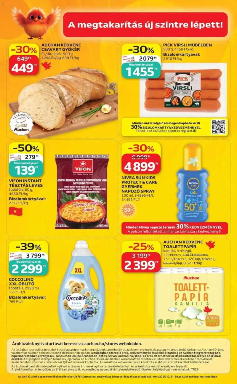 Auchan Auchan akciós újság Budapest 56 oldal