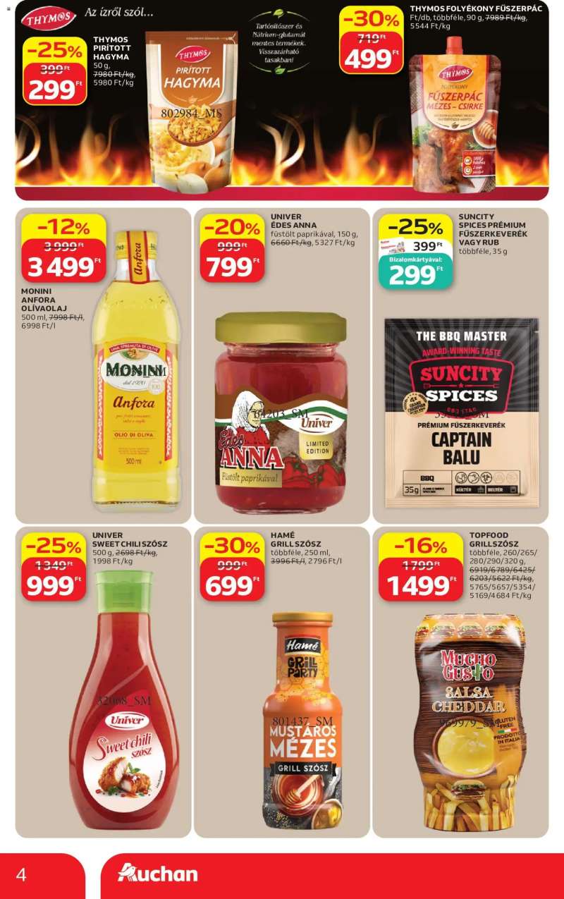 Auchan Auchan Grill ajánlataink 4 oldal