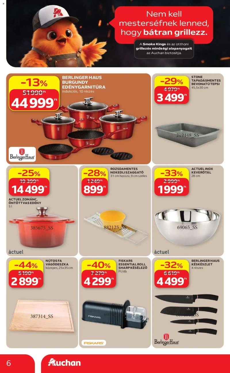 Auchan Auchan Grill ajánlataink 6 oldal